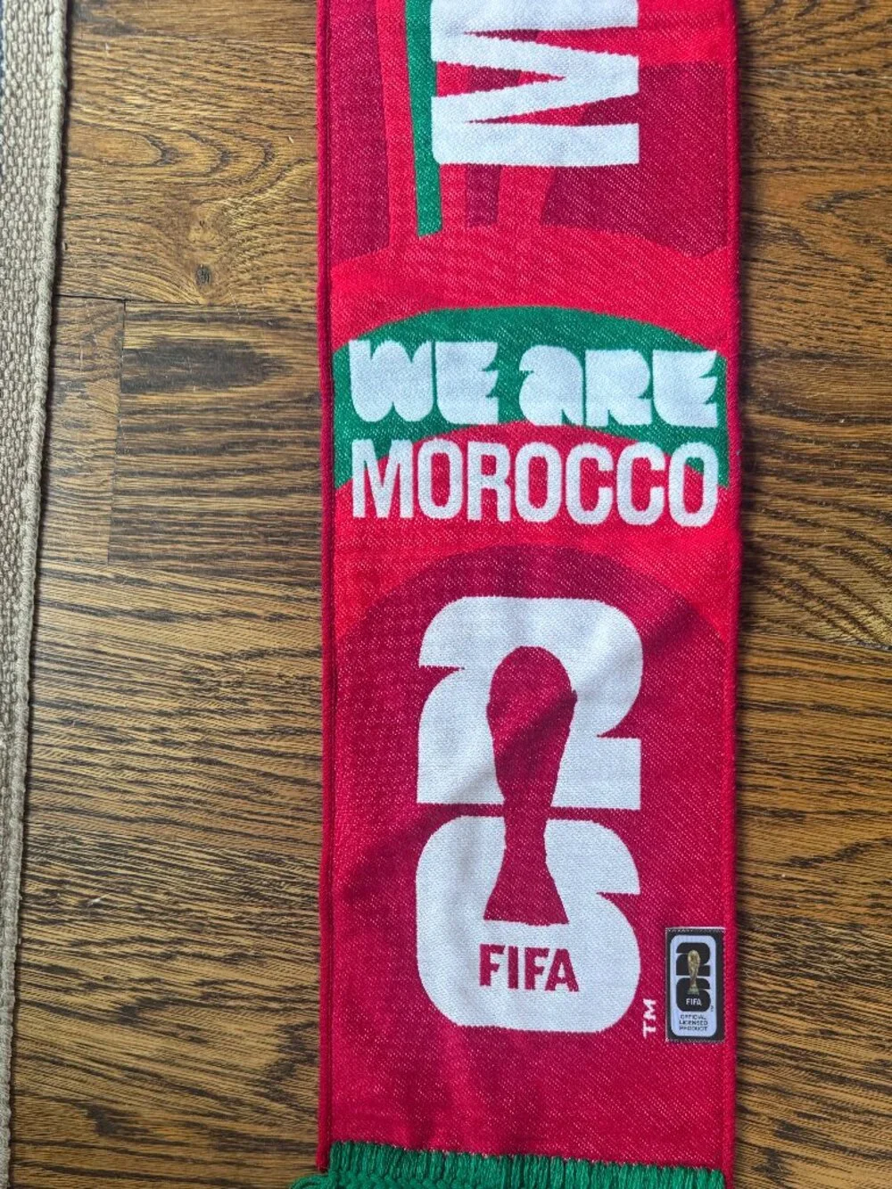 Morocco vs Haiti Match Scarf Atlanta FIFA World Cup 2026